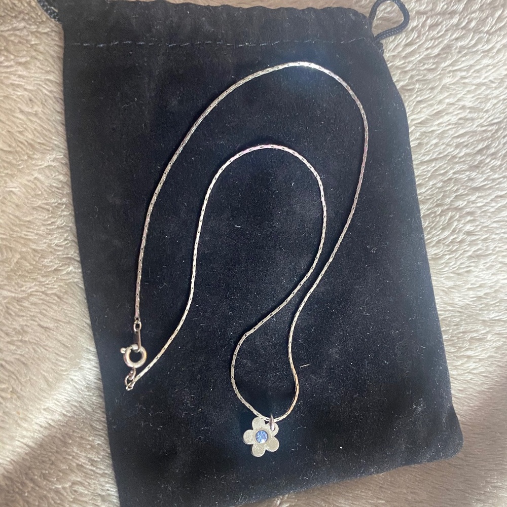 Sterling Silver Daisy Chain